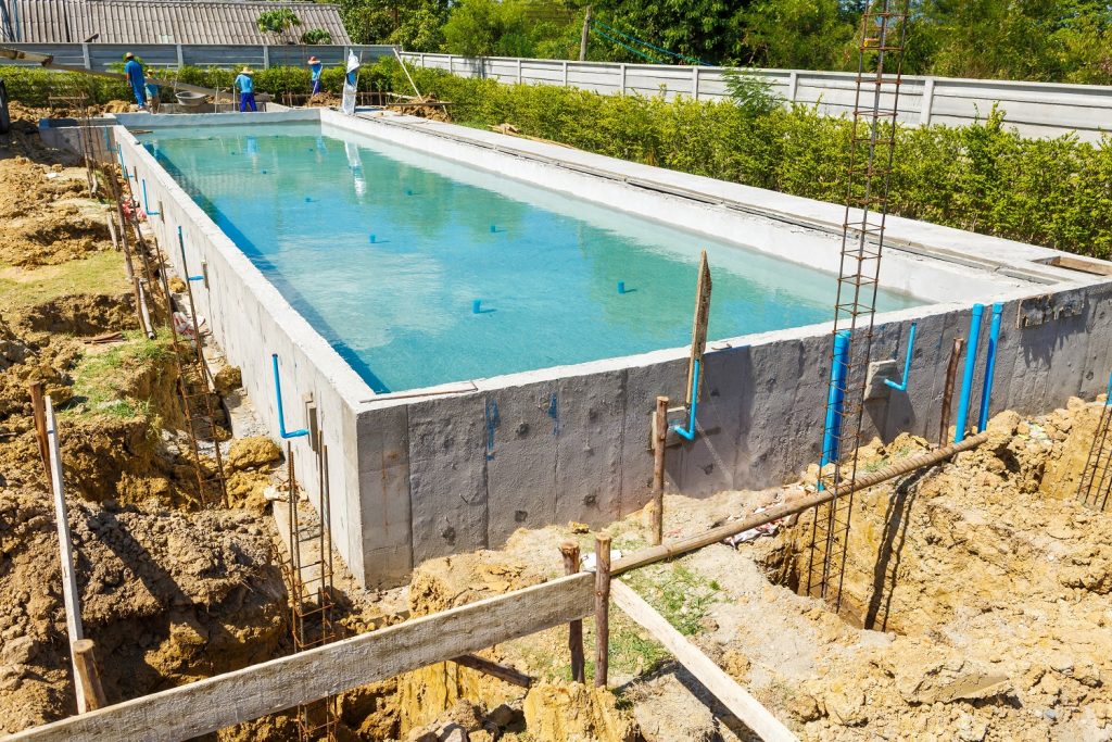 come costruire una piscina fai da te